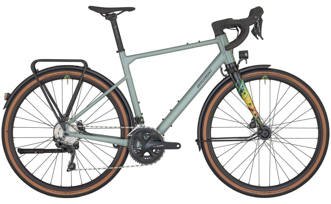 Bergamont Grandurance RD 7 - 28 Zoll - Diamant - 2024 - Shiny Rainy Green - XXL