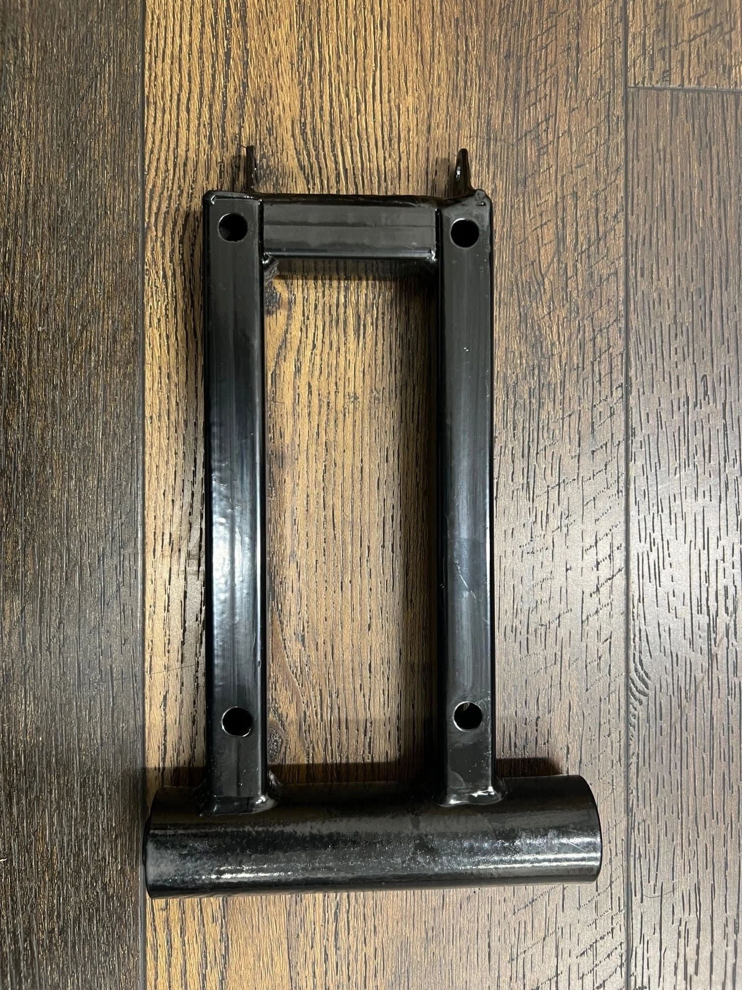 The engine mount plate installed bushings