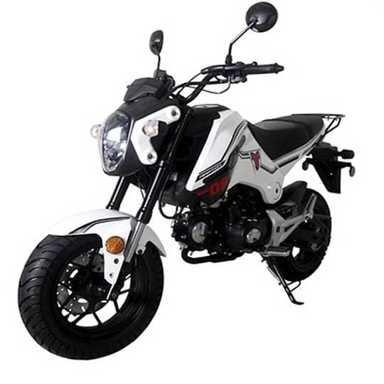 Tao Hellcat 125 124cc Adult Street Bike - White