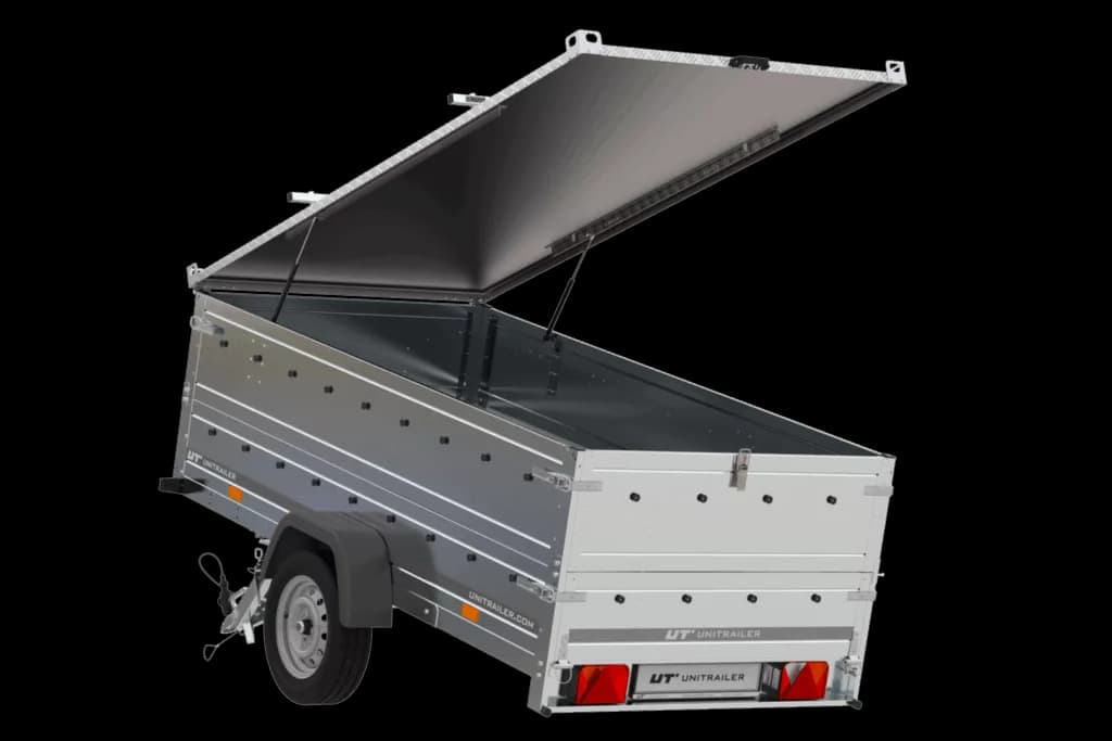 Anhänger GARDEN TRAILER 264 KIPP mit Bordwandaufsatz und Aludeckel