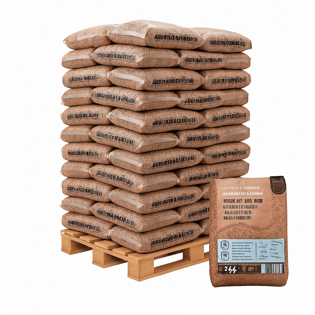 Pallet Ebepellet 77 sacos de 15 Kg