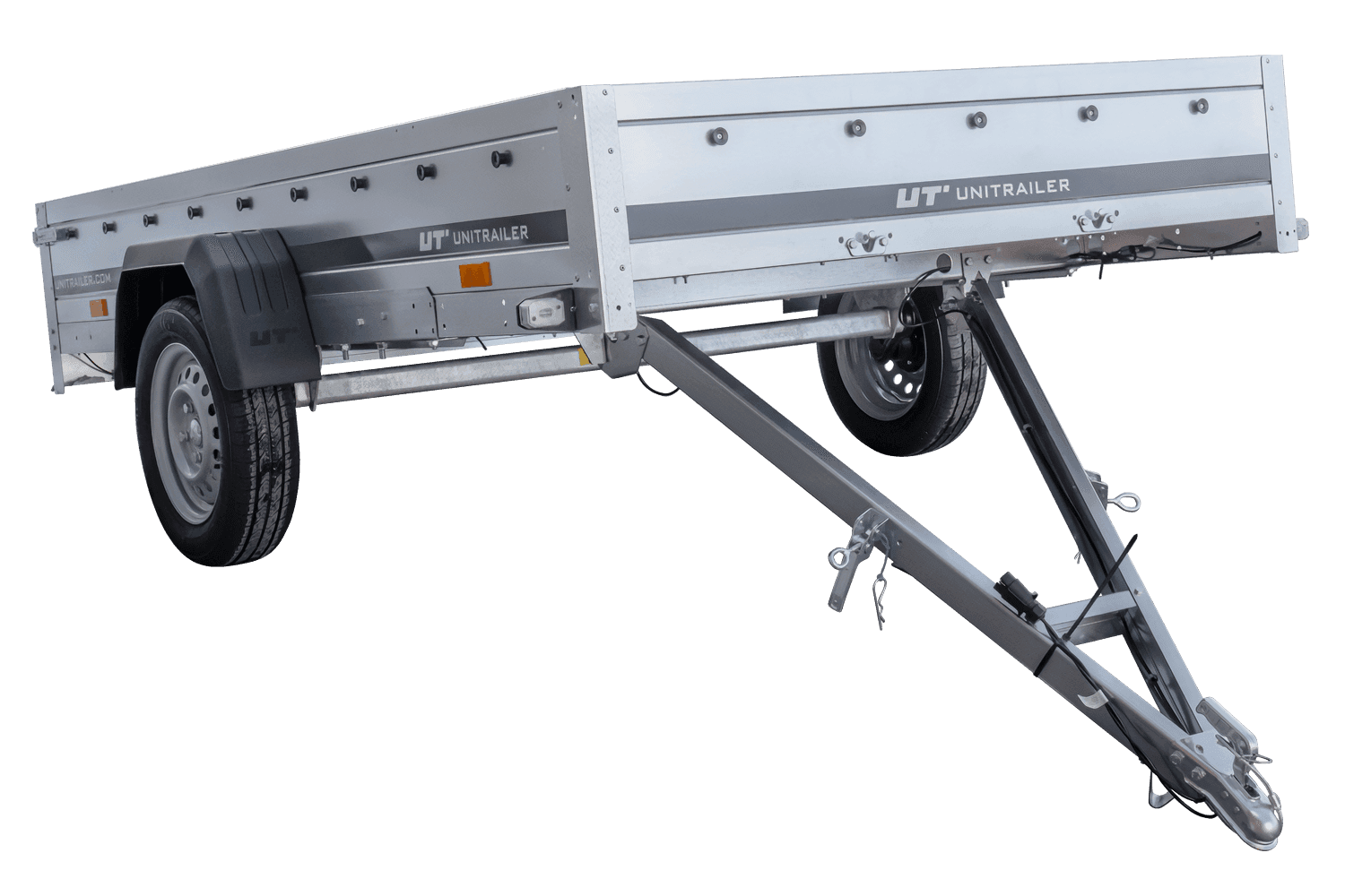 Einachsiger PKW-Anhänger 264×150 UNITRAILER GARDEN 265 KIPP
