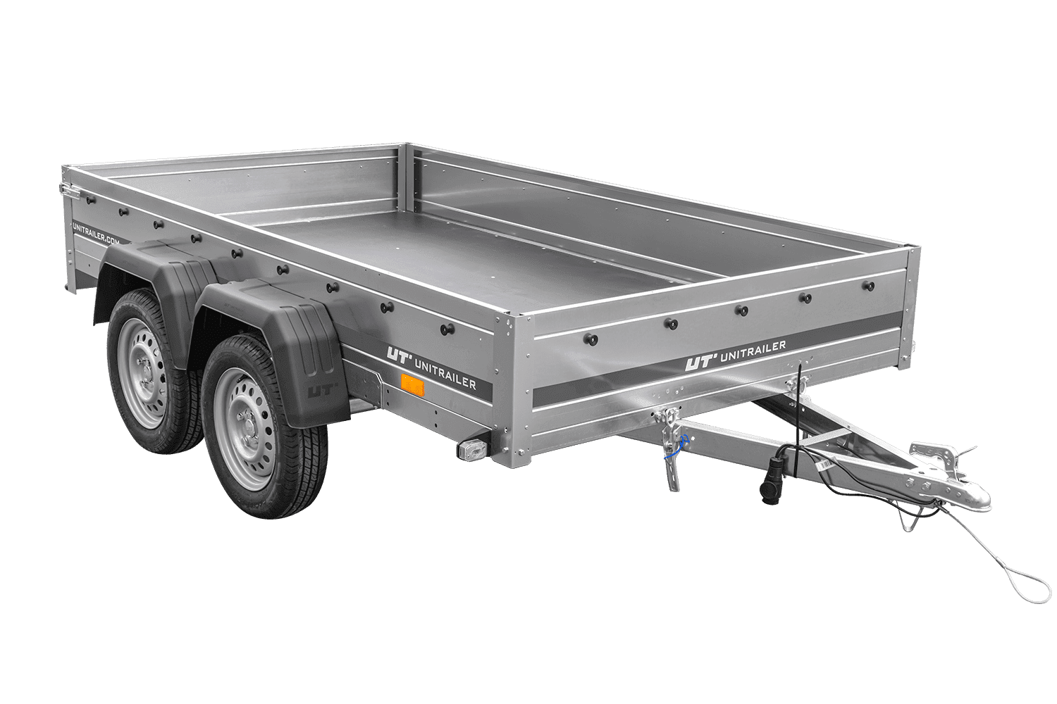 Zweiachsanhänger 264×150 Unitrailer Garden Trailer 265/2 KIPP-Neu