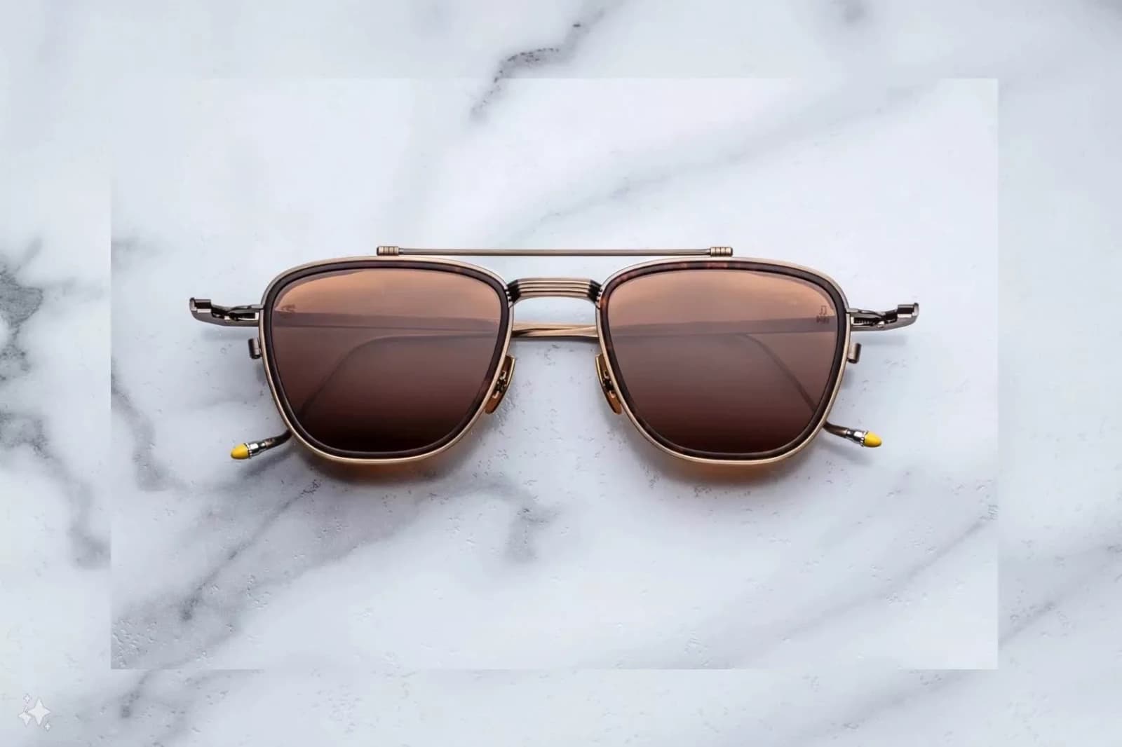Lunette de Soleil Jacques Marie Mage 1992 Antique Gold