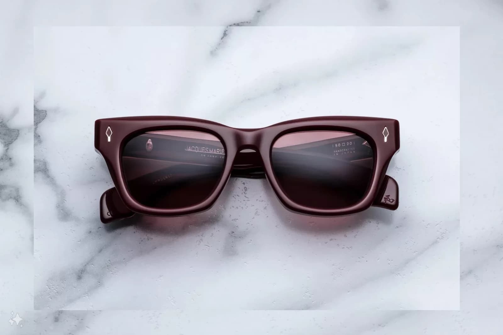 Lunette de Soleil Jacques Marie Mage Dealan Cassis Epoxy II