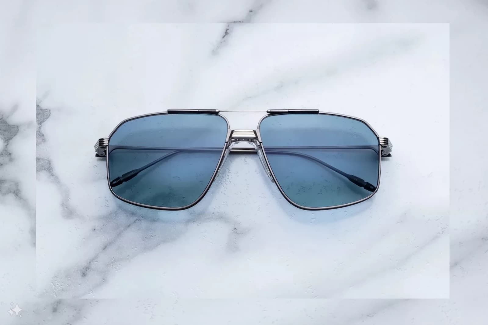 Lunette de Soleil Jacques Marie Mage Jagger Antique Silver
