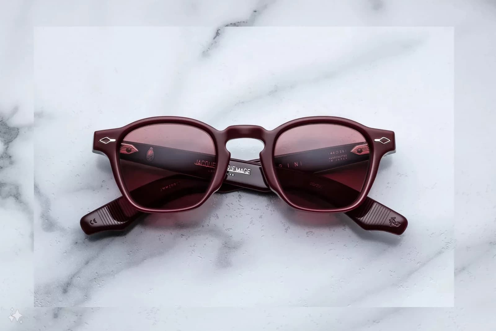 Lunette de Soleil Jacques Marie Mage Zephirin Cassis Epoxy II