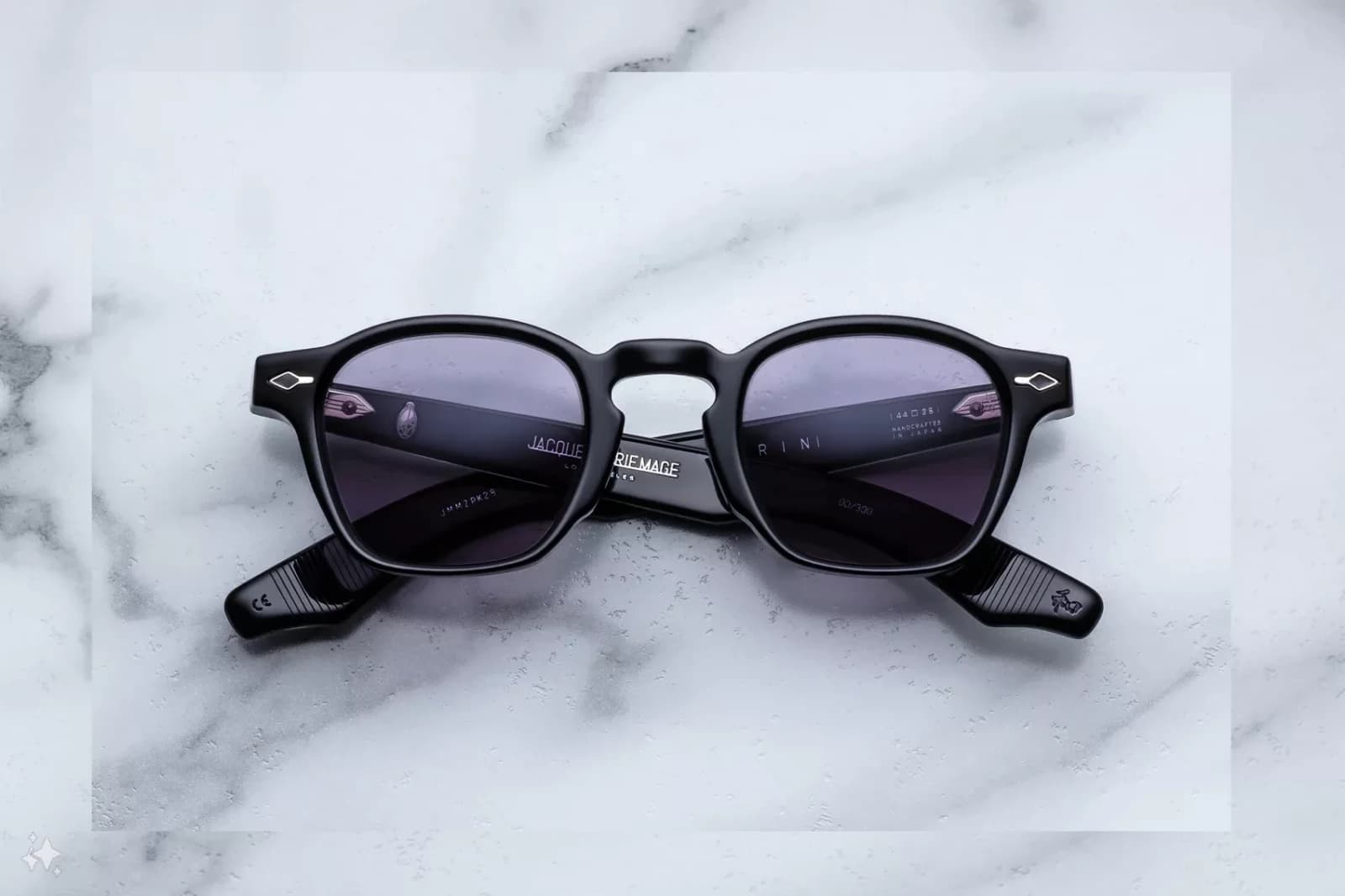 Lunette de Soleil Jacques Marie Mage Zephirin Fumée Epoxy II
