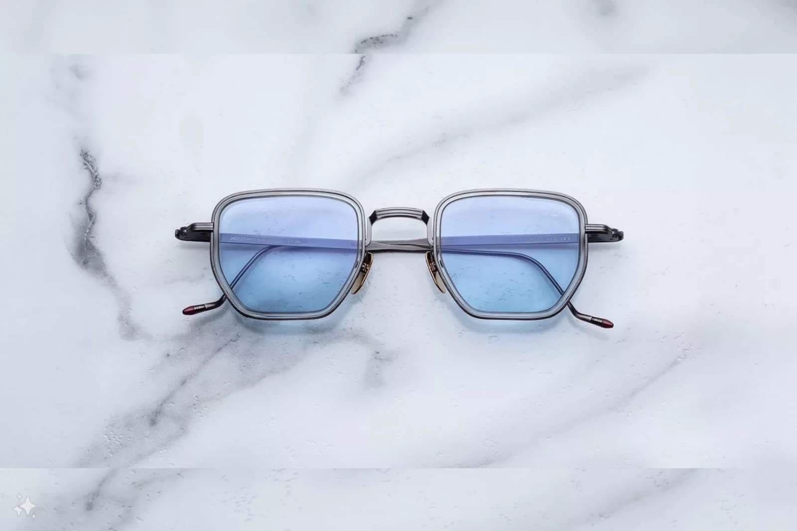 Lunette de Soleil Jacques Marie Mage Atkins Antique Silver
