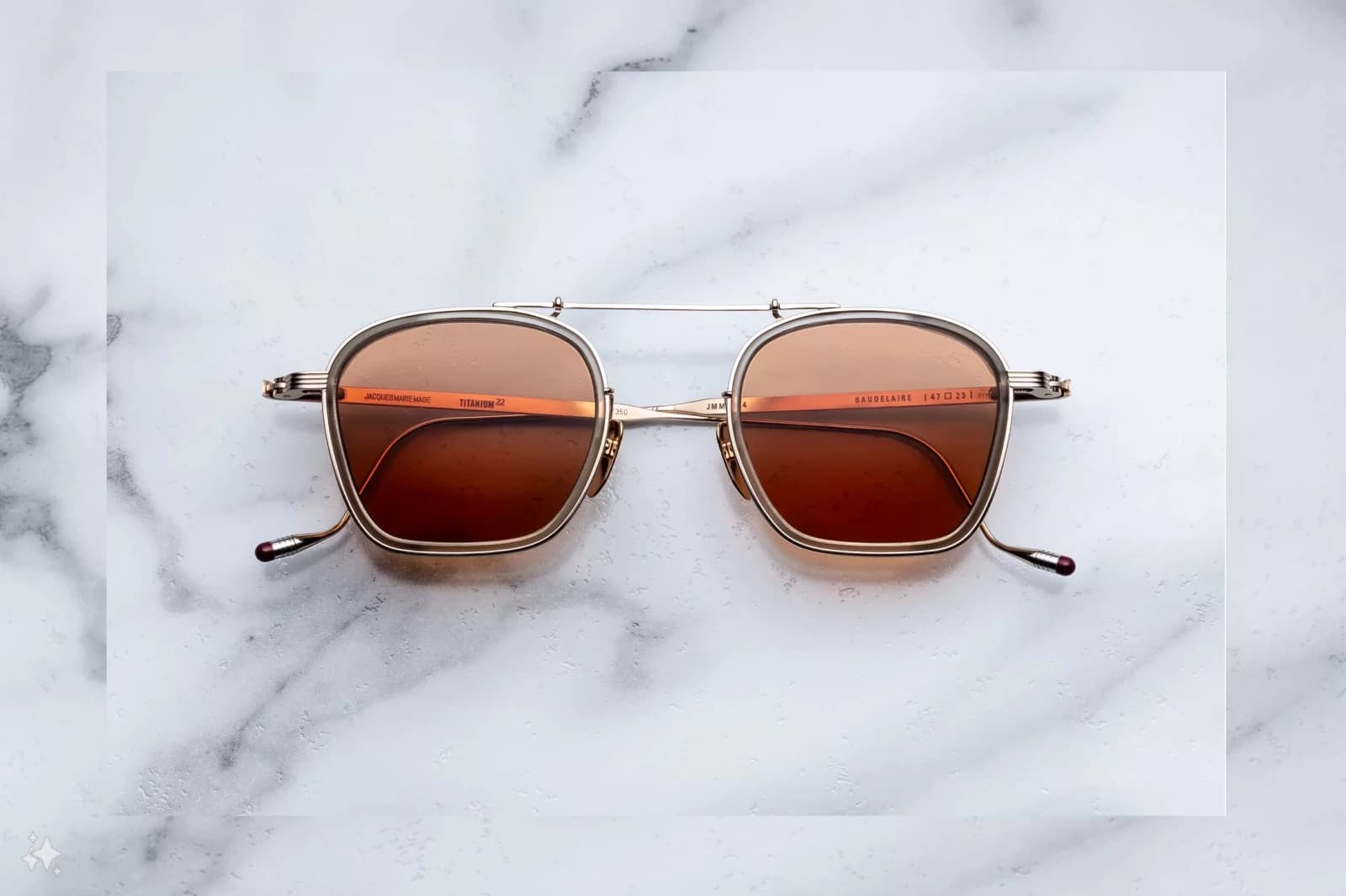 Lunette de Soleil Jacques Marie Mage Baudelaire 2 Darjeeling