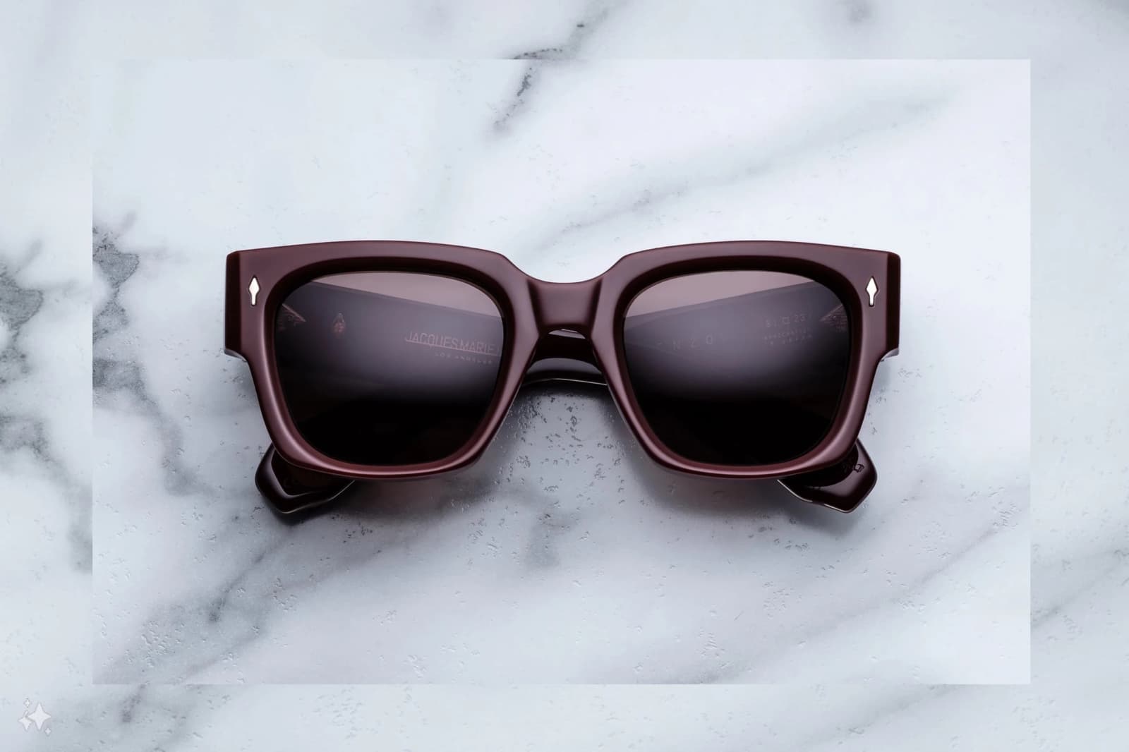 Lunette de Soleil Jacques Marie Mage Enzo Bordeaux