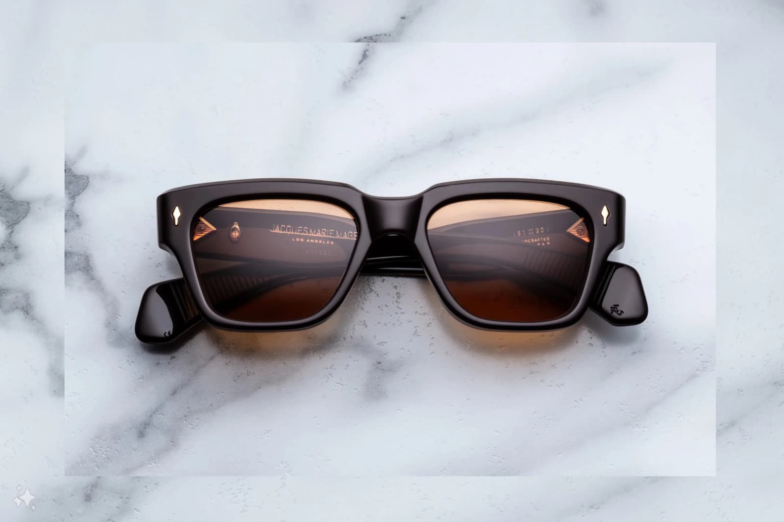 Lunette de Soleil Jacques Marie Mage Fellini Walnut