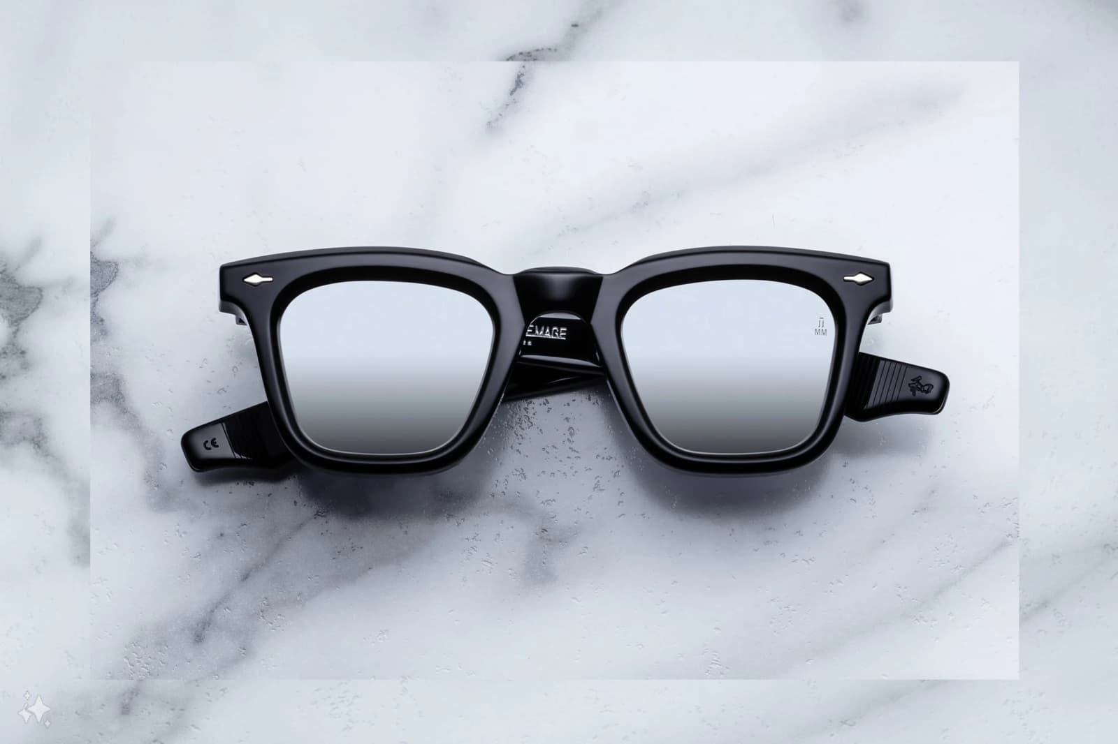 Lunette de Soleil Jacques Marie Mage Leclair Black Mirror