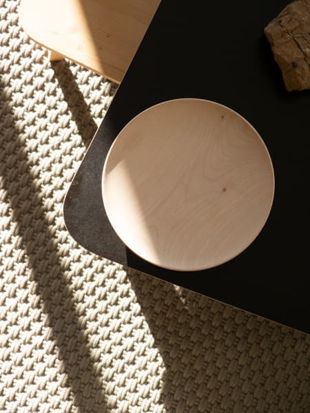 Grande assiette sycomore