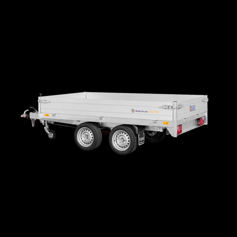 Remorque benne K127617020002 - PTAC 2000 kg (276x170) - SARIS