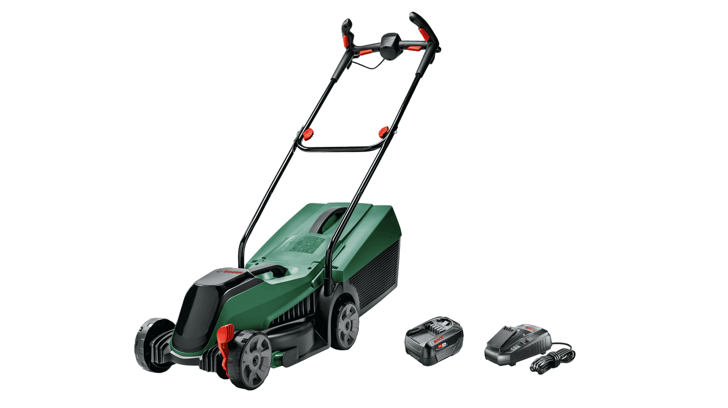 Tondeuse sur batterie BOSCH CityMower 18V-32 sans-fil avec 1 batterie 18V 4,0Ah