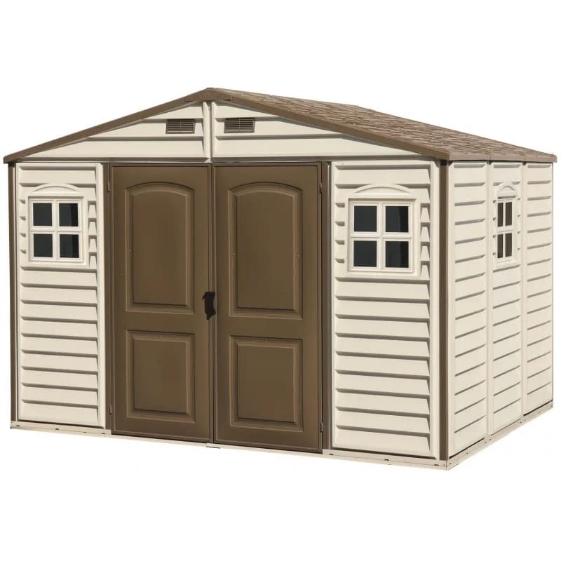 Abri de jardin en PVC WoodStyle Premium 7,68m² Duramax