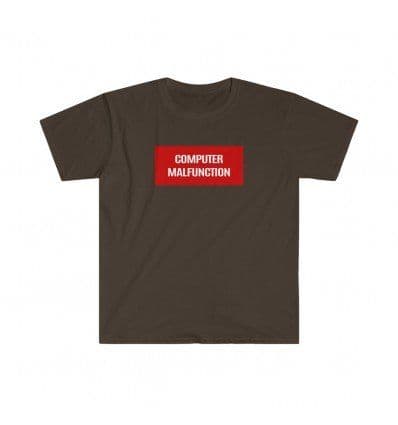 T-shirts - Outpost | Malfunction T-shirt L Marron