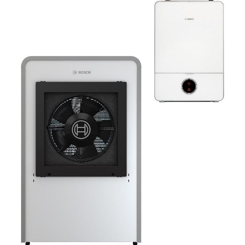 BOSCH Luft-Wasser-Wärmepumpe Compress CS7000i AW 17 IRB, innen bivalent Luft Wasser Wärmepumpe TOP