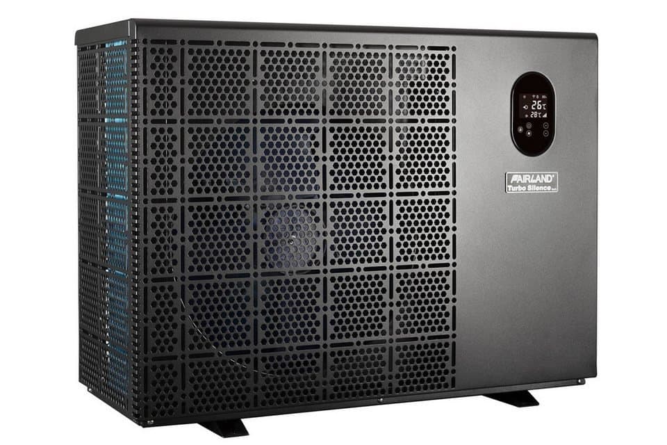 FAIRLAND Pool-Wärmepumpe Fairland Pool Wärmepumpe InverX 46, IXCR46, 17 kW 30-60 m³ (Packung, 4 tlg., mit Zubehör), Heizung und Kühlung