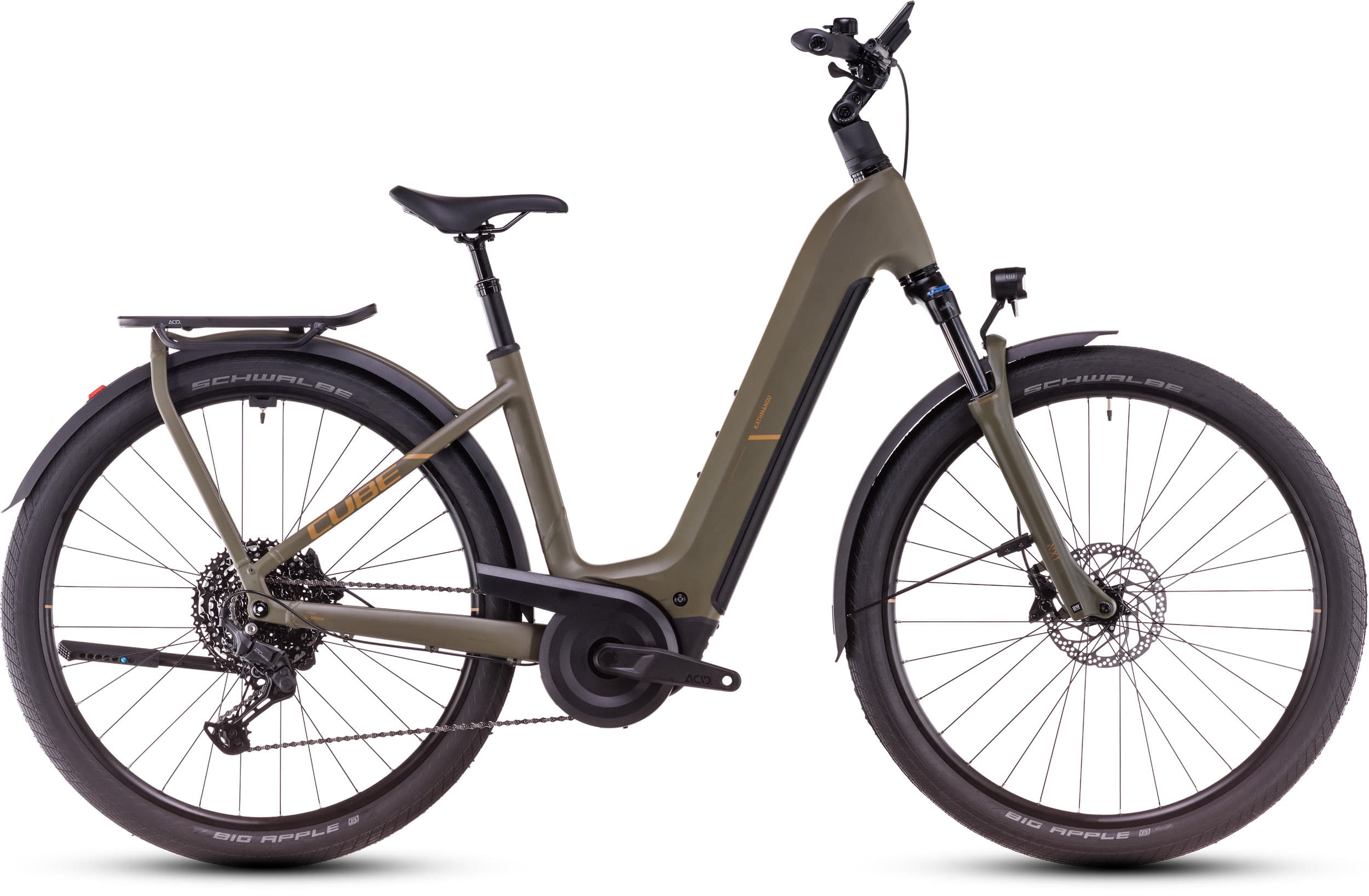 Cube Kathmandu Hybrid Pro 800 Easy Entry dustyolive´n´gold