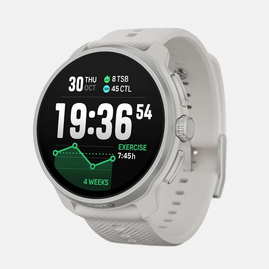 Suunto Race 2 - Stainless Steel - Federgrau