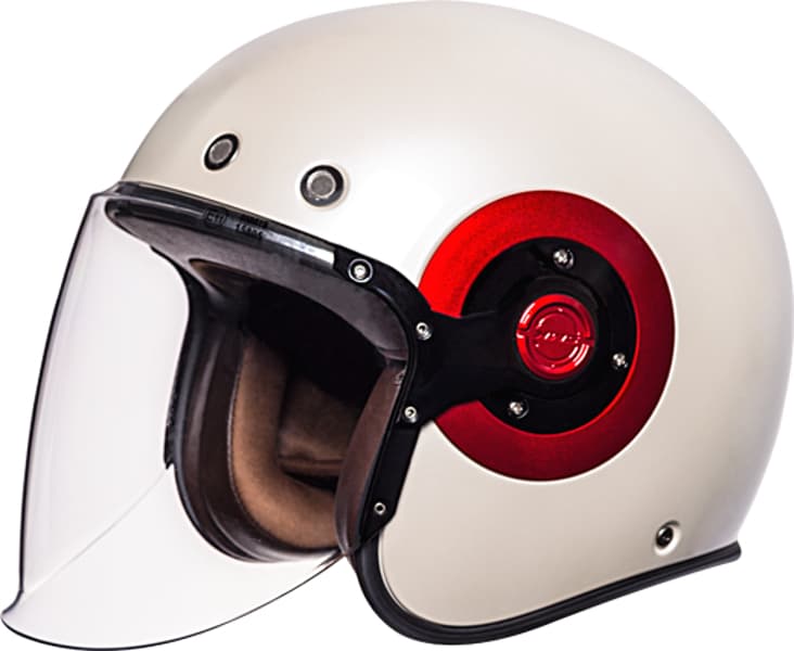 Casque Jet SMK ELDORADO list: Blanc cassé|Noir|Blanc|Rouge|Multicolore