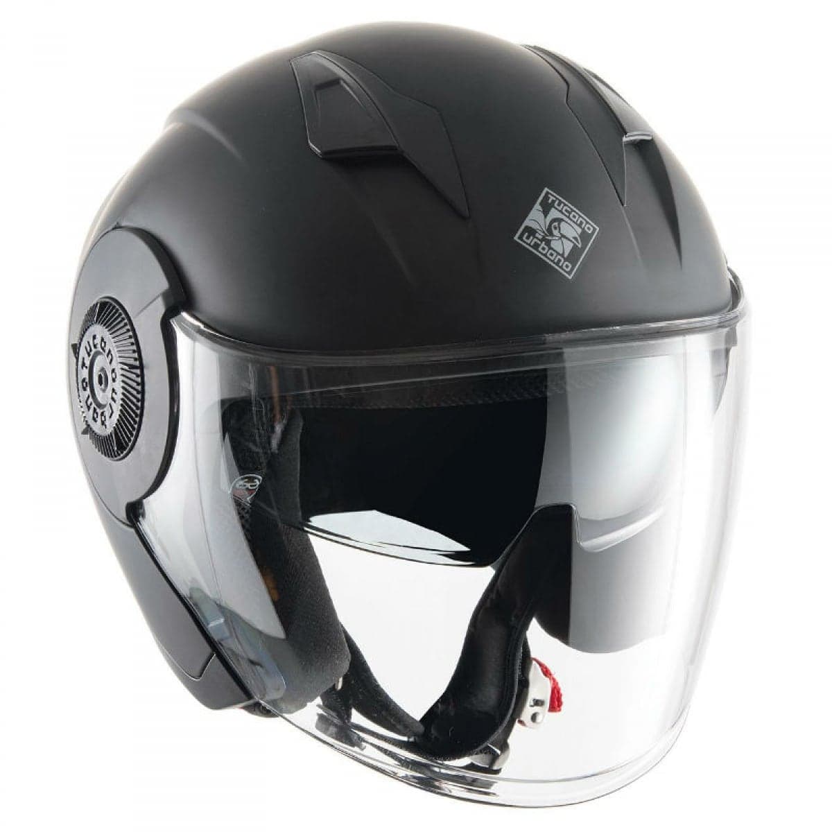 Casque Jet Tucano Urbano EL'Tange list: Noir Mat|Noir|Blanc|Jaune|Marron