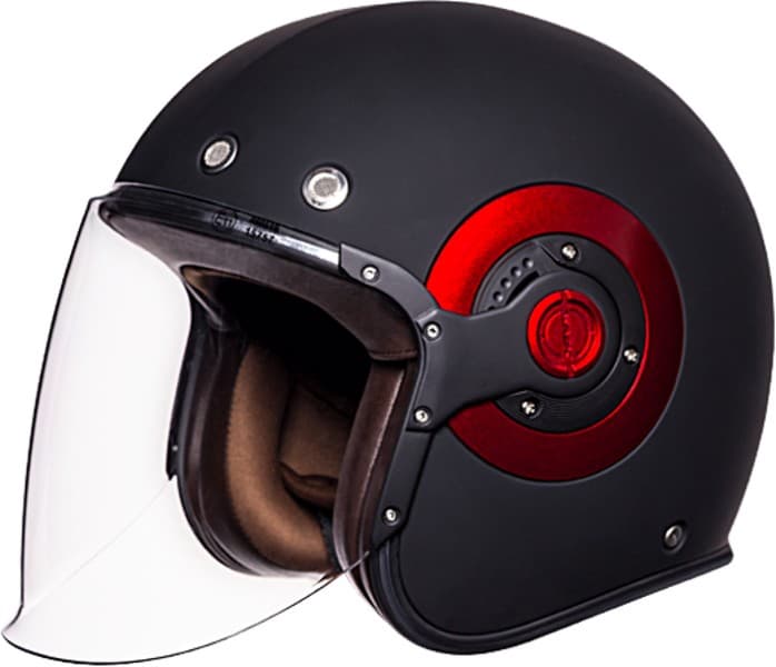 Casque Jet SMK ELDORADO list: Noir et Rouge|Noir|Blanc|Rouge|Multicolore