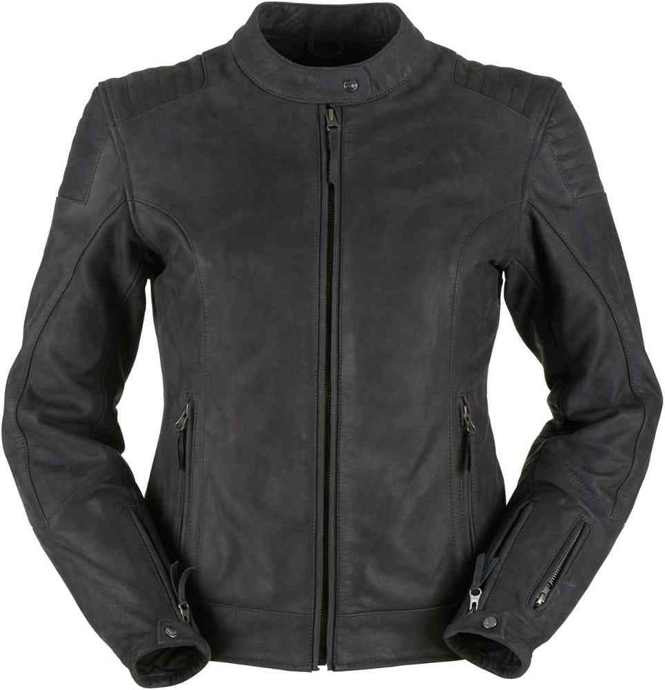 Veste Moto Femme Furygan Debbie list: Noir|Noir|Rouge