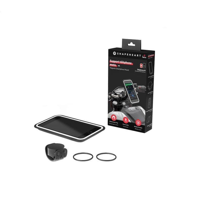 Support Téléphone Magnétique Shapeheart XXL pour Moto