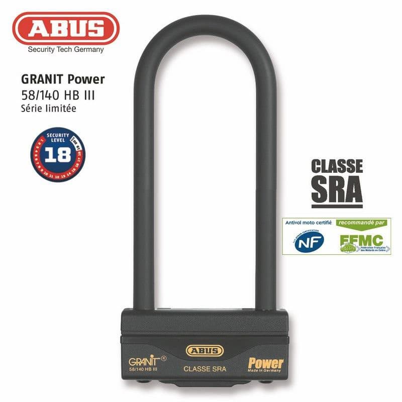 Antivol U Abus Granit Power 58/140 SRA
