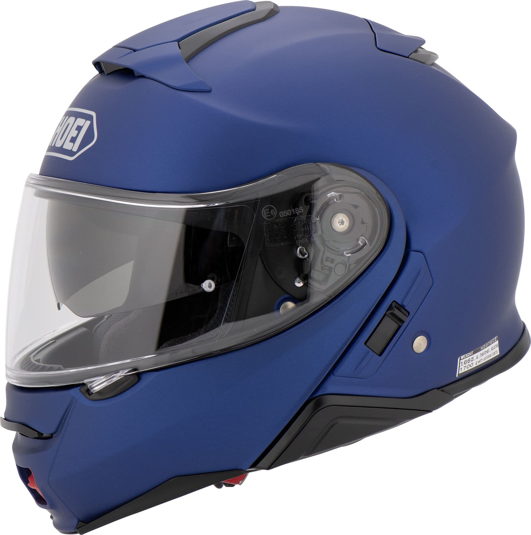 Shoei Neotec 2 Mat list: Bleu Mat|Noir|Gris|Bleu