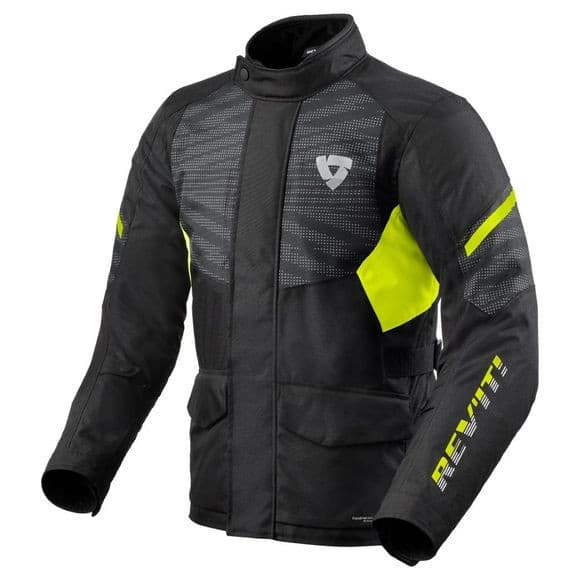 Veste Rev'it Duke H2O list: Noir / Jaune Fluo|Noir|Blanc|Rouge|Jaune|Multicolore