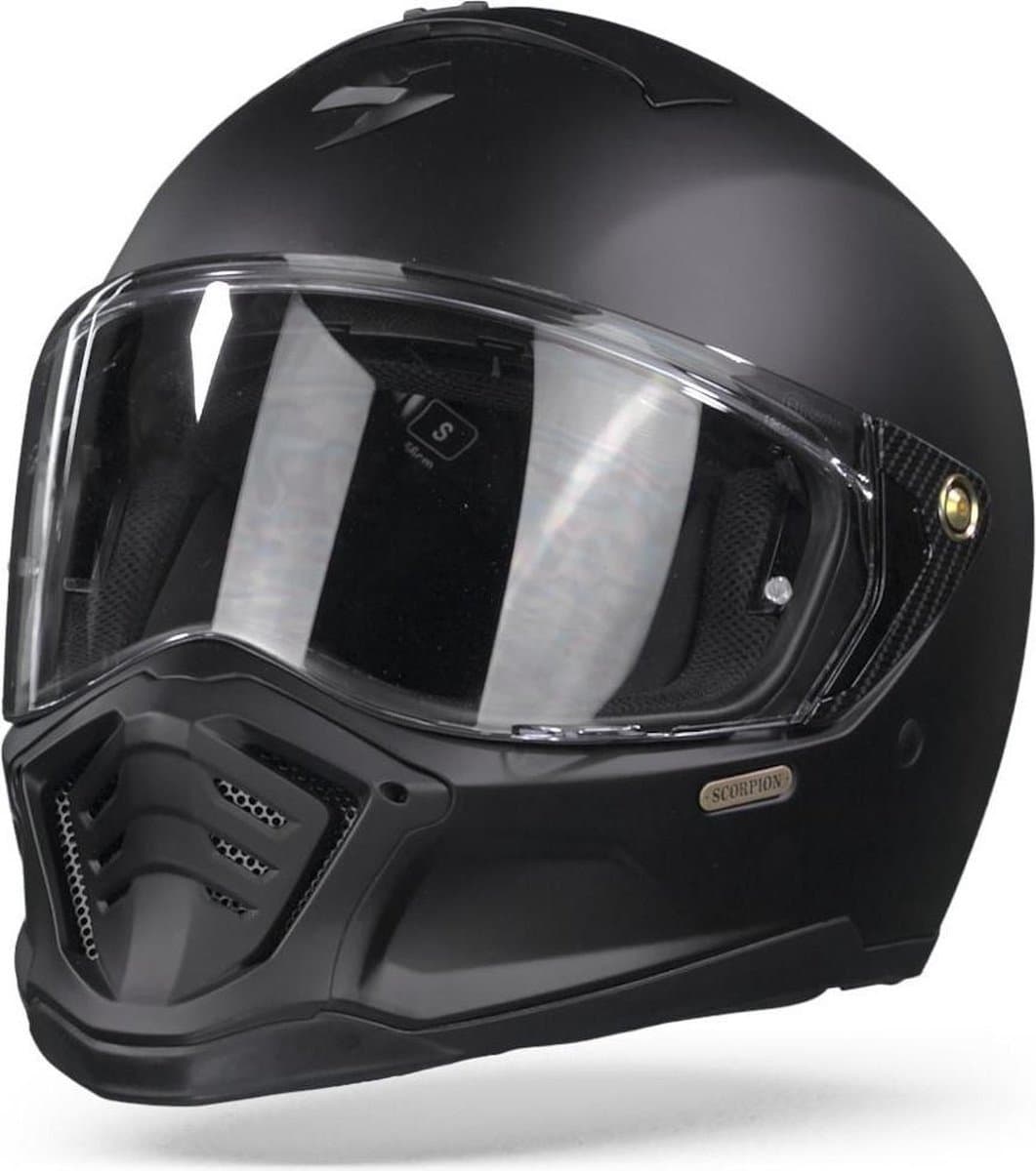 Casque Scorpion Exo-HX1 list: Noir Mat|Noir|Gris