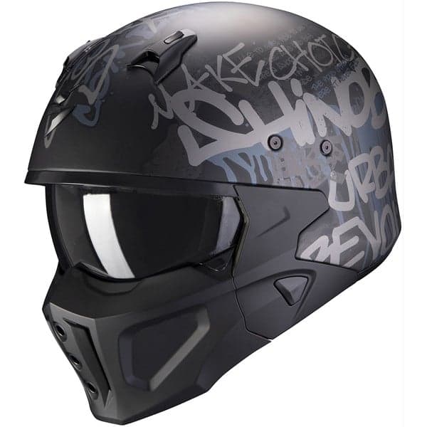 Casque Scorpion Covert-X Wall list: Noir / Gris|Noir|Blanc|Gris|Rouge|Multicolore