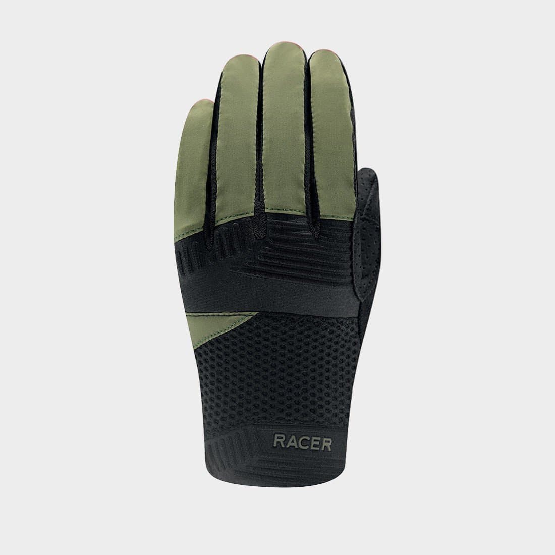 Gants Vélo Racer Air Race 3 list: Kaki|Noir|Blanc|Rouge|Vert|Multicolore