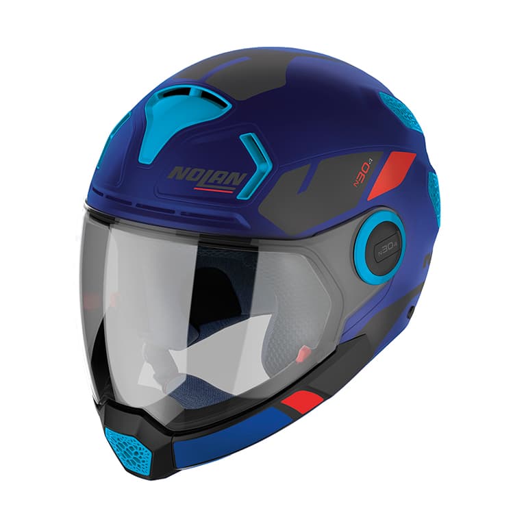Casque Modulable Nolan N304 Blazer list: Bleu|Noir|Blanc|Rouge|Bleu