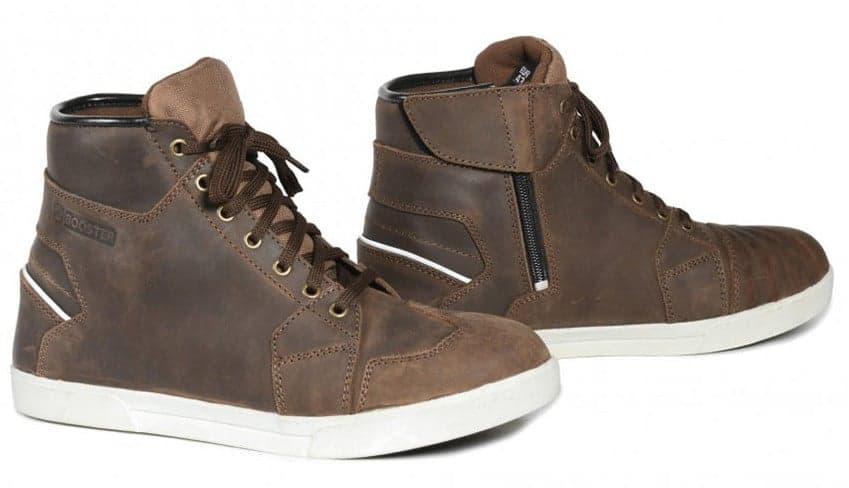 Baskets Moto Booster BTX WP Noir ou Marron list: Marron|Noir|Marron