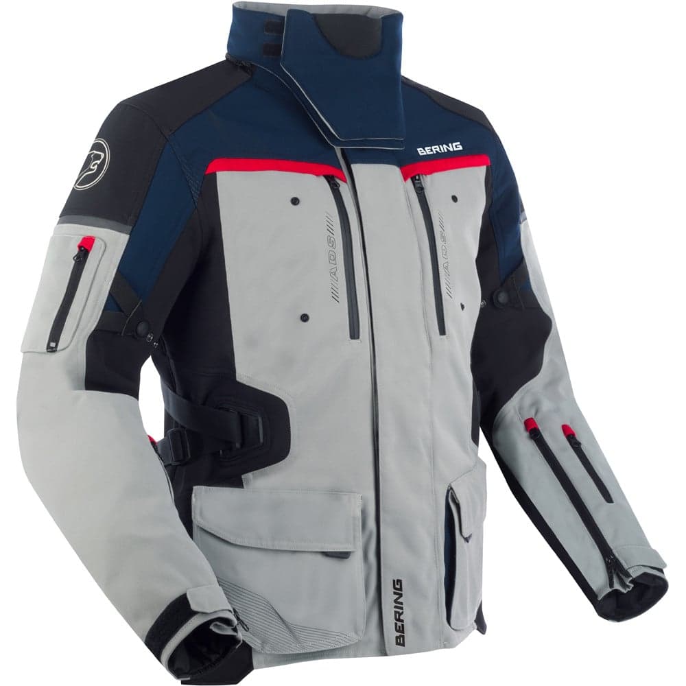 Bering Freeway | Veste Moto Touring list: Gris|Gris|Beige