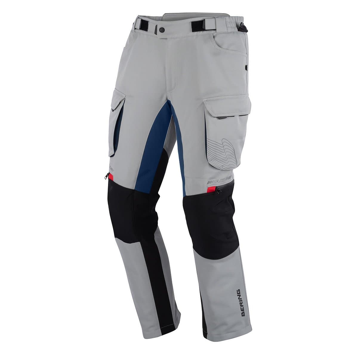 Pantalon Moto Touring Bering Freeway list: Gris|Gris|Beige