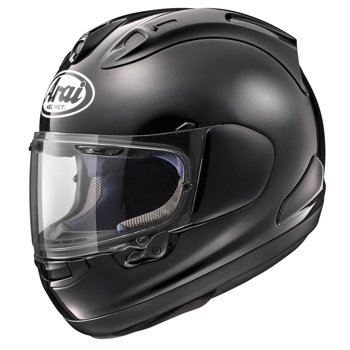 Casque Arai RX7v Evo list: Noir Brillant|Noir|Blanc