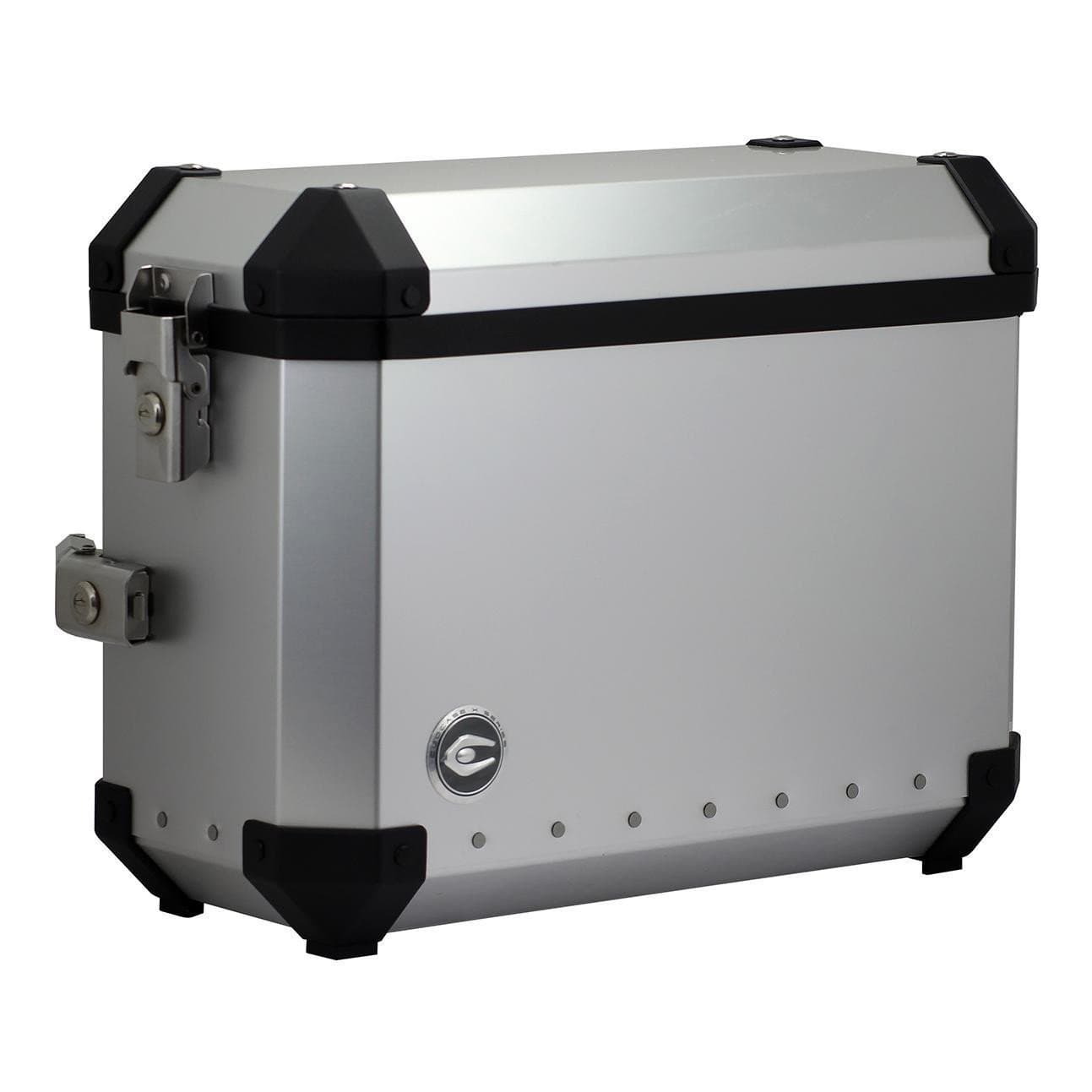 Paire de valise latérale Coocase X2 list: Aluminium |Noir|Gris