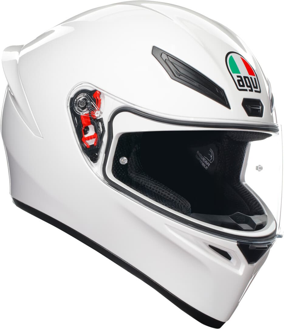Casque AGV K1-S Homologué ECE 22.06 list: Blanc|Noir|Blanc