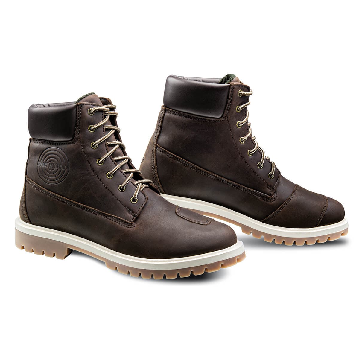 Chaussure Moto Ixon Mud WP list: Marron|Beige|Marron