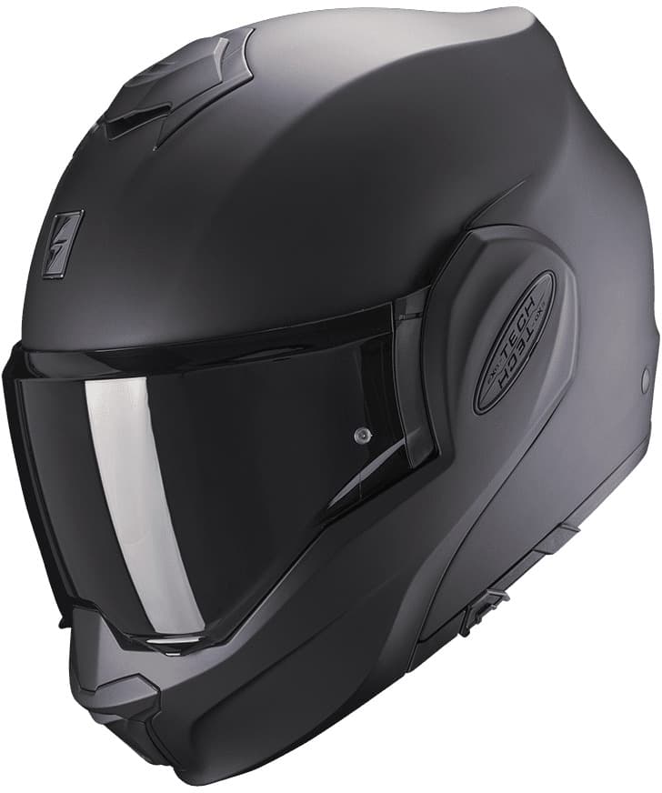 Casque Scorpion Exo-Tech Evo | Homologué ECE 22.06 list: Noir Mat|Noir|Blanc|Gris