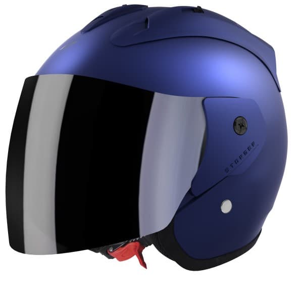 Casque Stormer Sun Evo 2.0 Homologué ECE 22.06 list: Bleu|Noir|Blanc|Gris|Rouge|Bleu