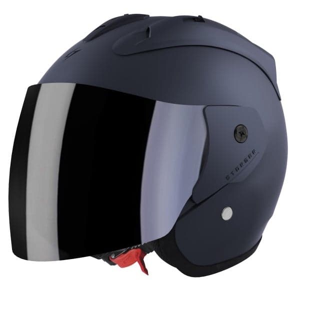 Casque Stormer Sun Evo 2.0 Homologué ECE 22.06 list: Gris Mat|Noir|Blanc|Gris|Rouge|Bleu