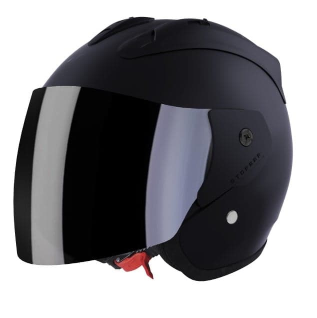 Casque Stormer Sun Evo 2.0 Homologué ECE 22.06 list: Noir Mat|Noir|Blanc|Gris|Rouge|Bleu