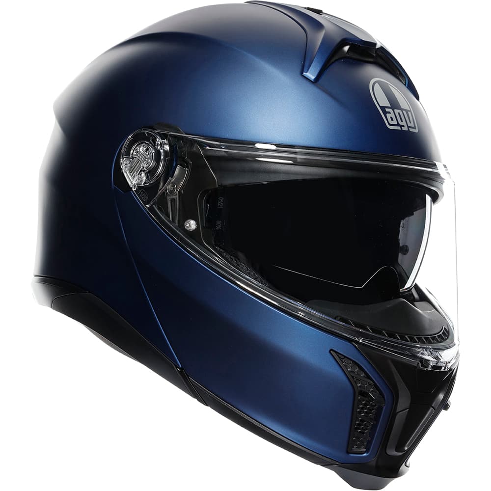 Casque AGV Tourmodular Homologué ECE 22.06 list: Bleu|Noir|Blanc|Gris|Bleu